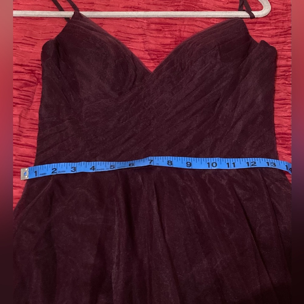 La Femme - 29076 V-Neck Semi-Sheer Bodice Junior Prom Gown NWT Size 6 - Picture 10 of 15